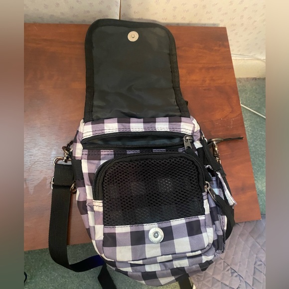 Samoset checkered crossbody bag - Picture 2 of 8